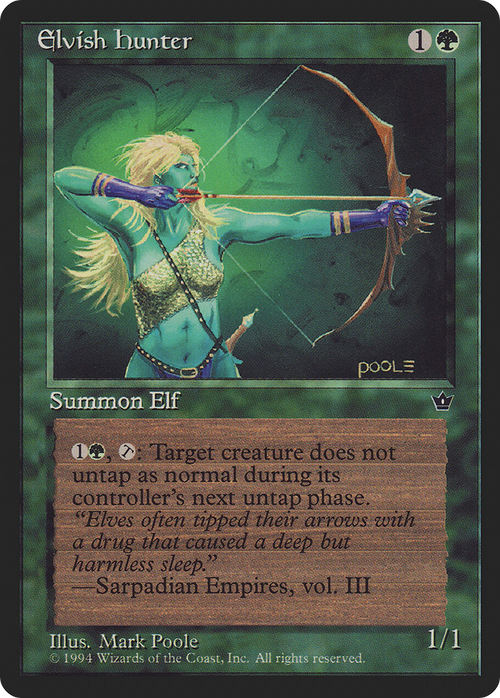Elvish Hunter (FEM-) - Fallen Empires