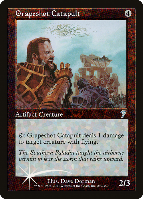 Grapeshot Catapult (7ED-299) - 7th Edition Foil