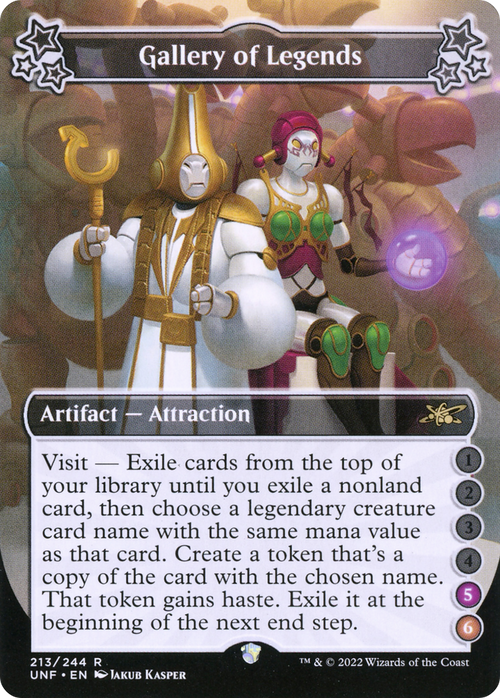 Gallery of Legends (5-6) (UNF-213) - Unfinity Foil