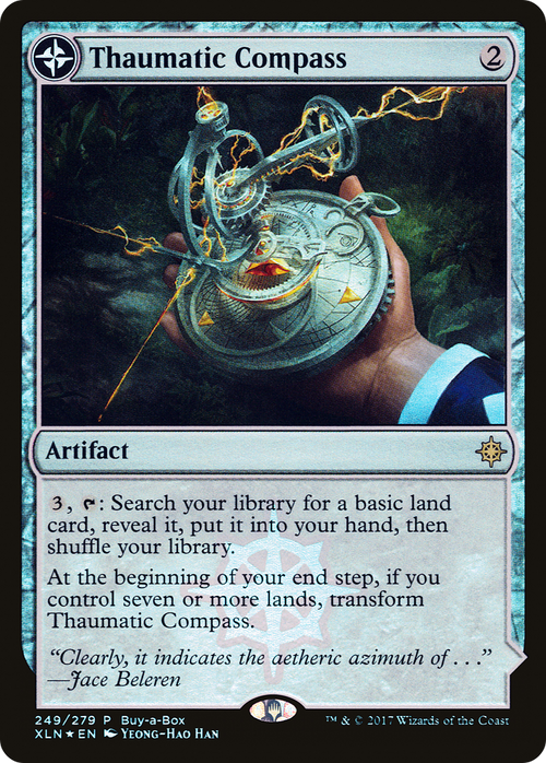 Thaumatic Compass (BABP-249) - XLN Treasure Chest: (compasslanddfc) Foil