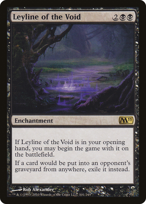 Leyline of the Void (M11-101) - Magic 2011 Foil