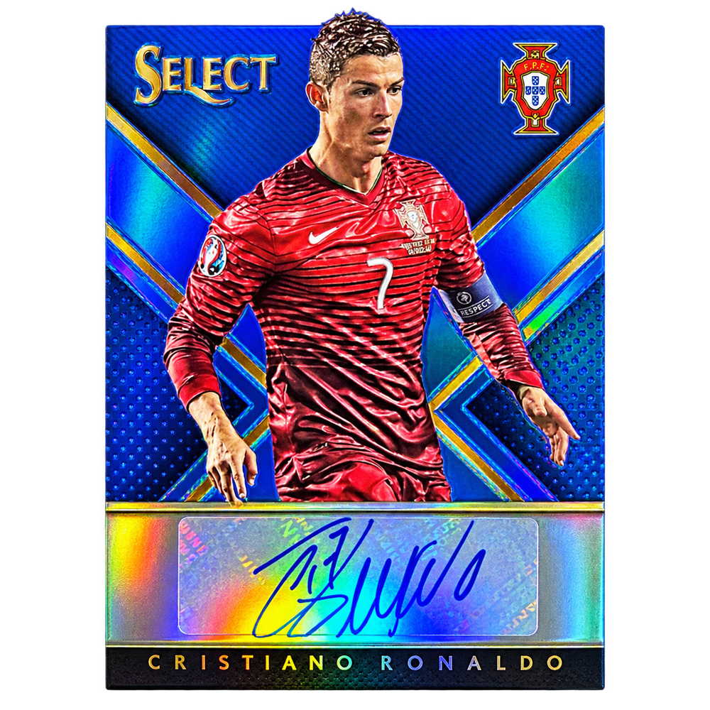 2015-16 Panini Select Soccer – Select Signatures Cristiano Ronaldo #SS-CR7