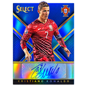 2015-16 Panini Select Soccer – Select Signatures Cristiano Ronaldo #SS-CR7