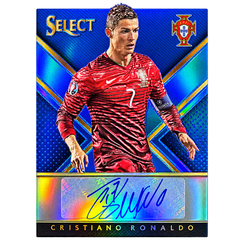 2015-16 Panini Select Soccer – Select Signatures Cristiano Ronaldo #SS-CR7