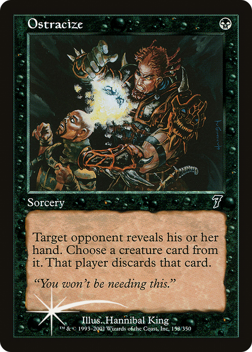Ostracize (7ED-153) - 7th Edition Foil