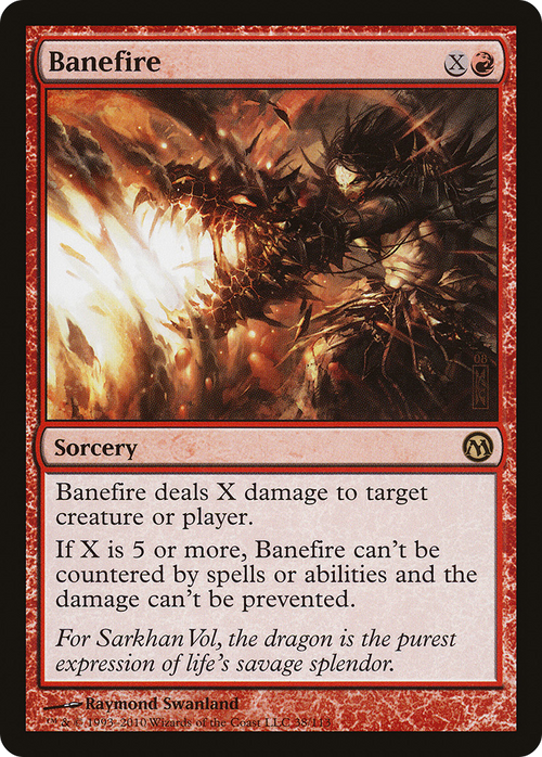 Banefire (DPA-038) - Duels of the Planeswalkers