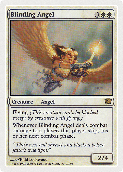 Blinding Angel (9ED-007) - 9th Edition Foil