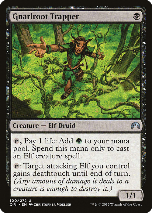 Gnarlroot Trapper (ORI-100) - Magic Origins