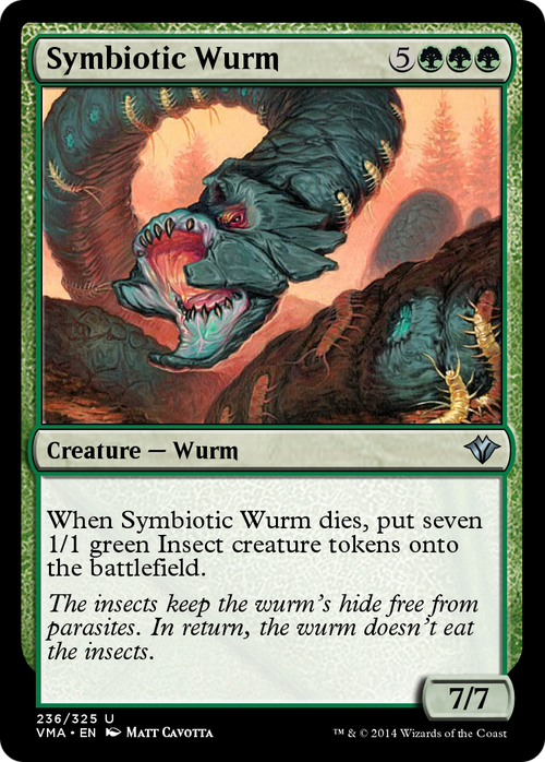 Symbiotic Wurm (VMA-236) - Vintage Masters Foil