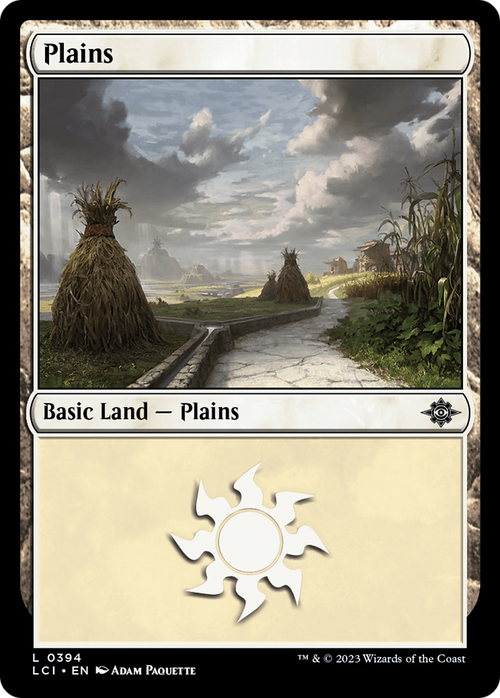 Plains (0394) (LCI-394) - The Lost Caverns of Ixalan Foil