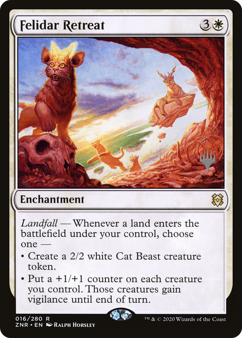Felidar Retreat (PPZNR-016) - Zendikar Rising Promos