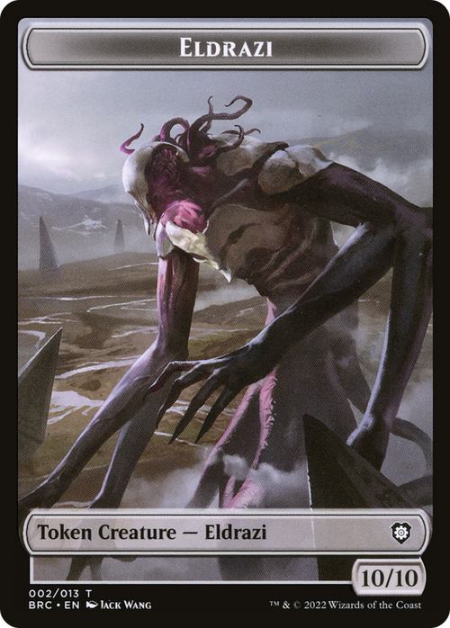 Eldrazi (TBRC-002) - The Brothers' War Commander Tokens Foil