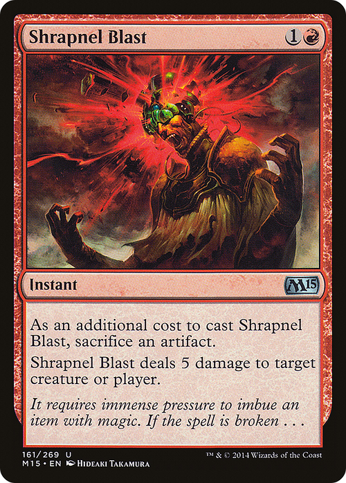 Shrapnel Blast (M15-161) - Magic 2015 Foil
