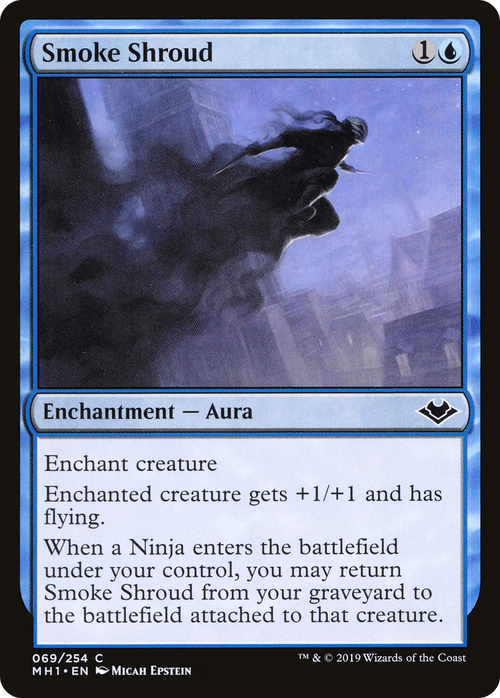 Smoke Shroud (MH1-069) - Modern Horizons Foil
