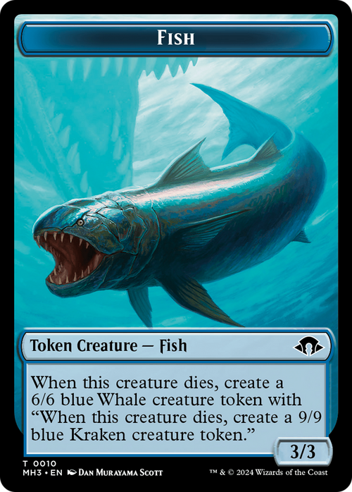 Fish (TMH3-010) - Modern Horizons 3 Tokens