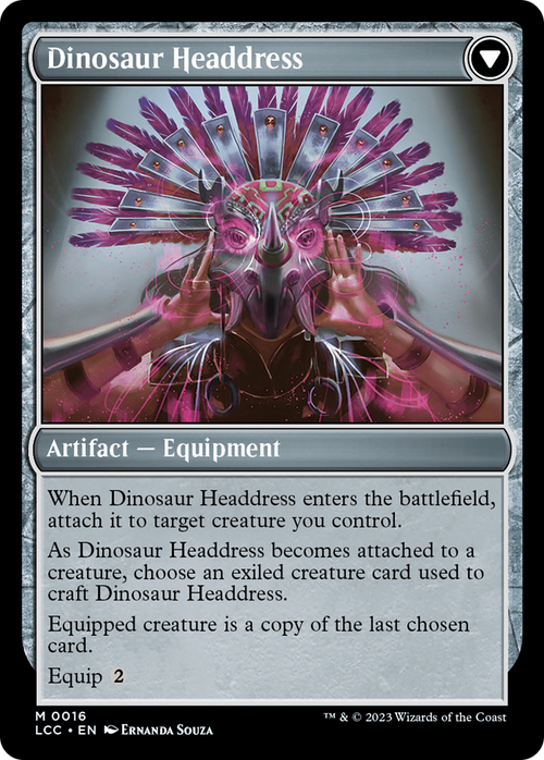 Paleontologist's Pick-Axe (LCC-016) - The Lost Caverns of Ixalan Commander Foil