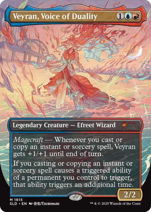 Veyran, Voice of Duality (SLD-1915) - Secret Lair Drop (Borderless)