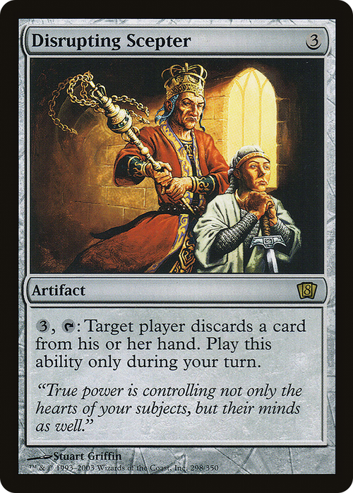 Disrupting Scepter (8ED-298) - 8th Edition Foil