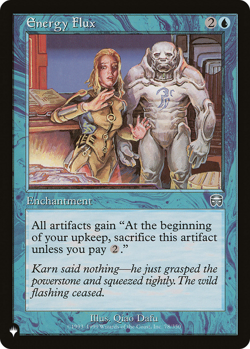 Energy Flux (LIST-MMQ-78) - The List