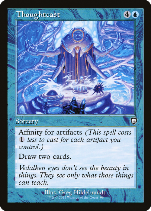 Thoughtcast (Retro Frame) (BRC-099) - The Brothers' War Commander