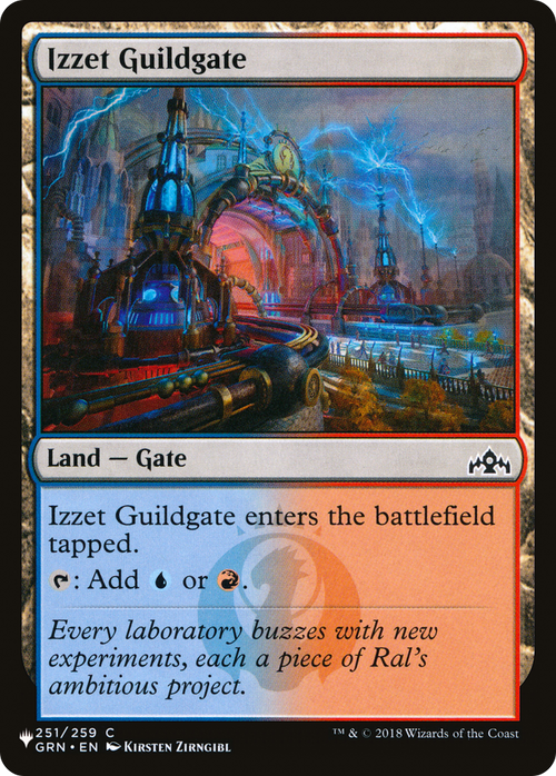 Izzet Guildgate (LIST-GRN-251) - The List Reprints