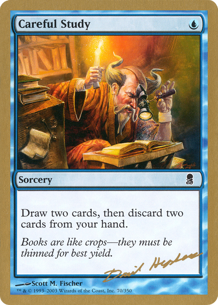 Careful Study - 2003 Dave Humpherys (ODY) (WCD-) - World Championship Decks 2003