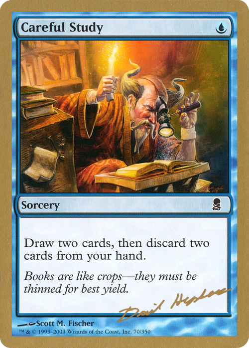 Careful Study - 2003 Dave Humpherys (ODY) (WCD-) - World Championship Decks 2003