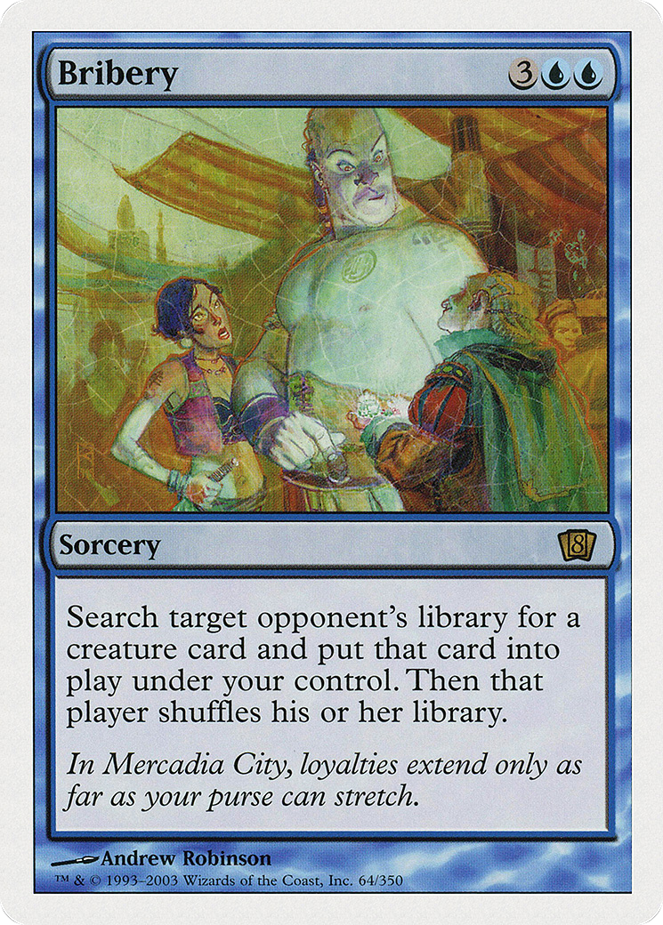 Bribery (8ED-064) - 8th Edition Foil