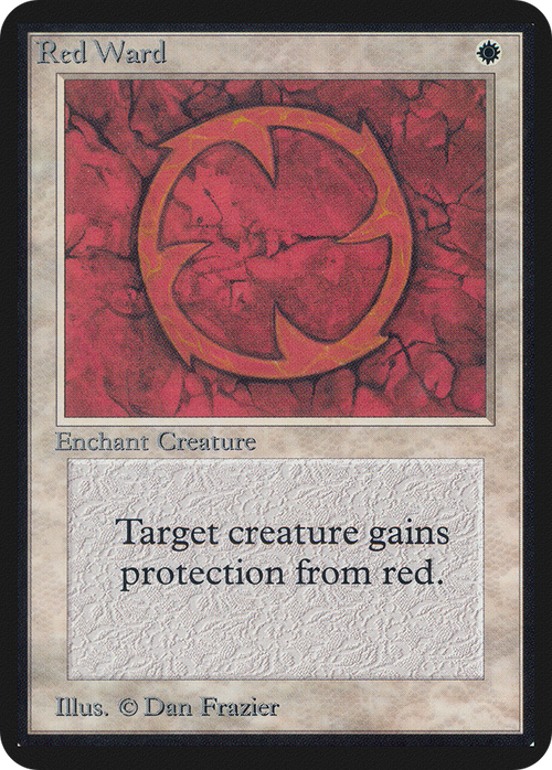 Red Ward (LEA-) - Limited Edition Alpha