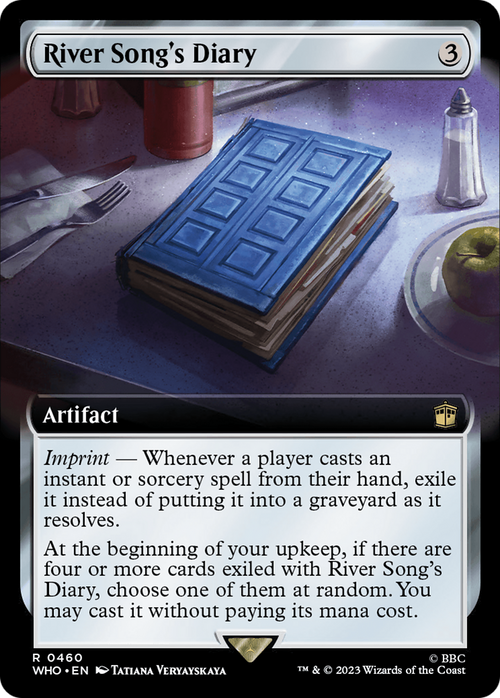 River Song's Diary (Extended Art) (WHO-460) - Doctor Who: (Extended Art)