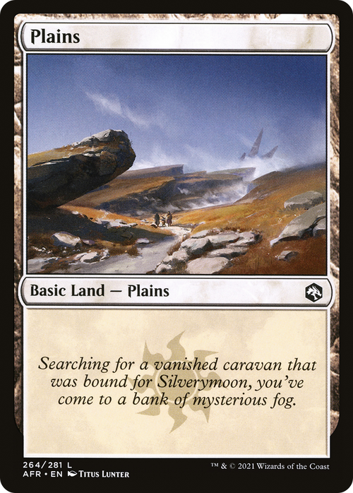 Plains (264) (AFR-264) - Adventures in the Forgotten Realms Foil