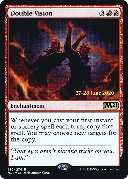 Double Vision (PRE-142S) - Core Set 2021 Promos Foil