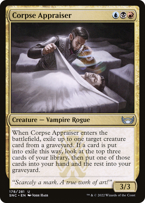Corpse Appraiser (SNC-178) - Streets of New Capenna Foil