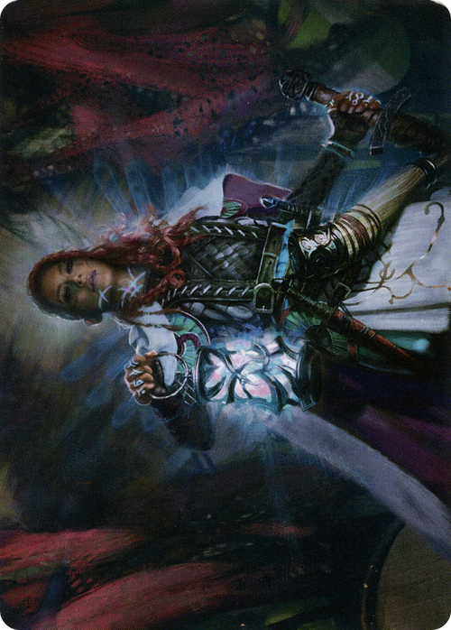 Tergrid, God of Fright // Tergrid, God of Fright (ASKHM-027) - Art Series: Kaldheim (Borderless)