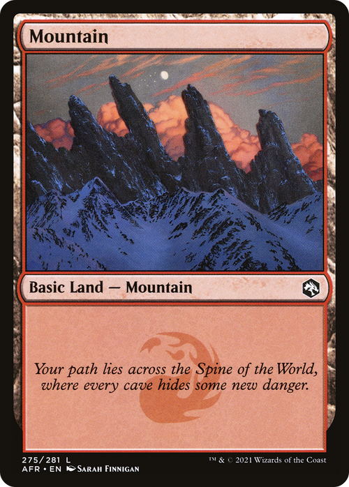 Mountain (275) (AFR-275) - Adventures in the Forgotten Realms