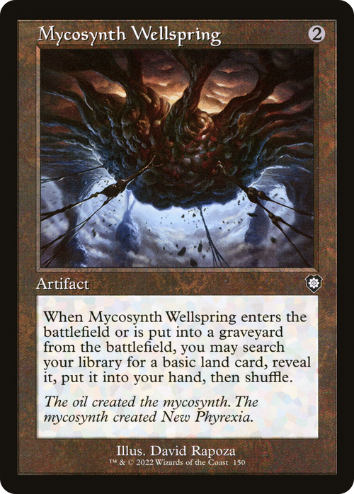 Mycosynth Wellspring (Retro Frame) (BRC-150) - The Brothers' War Commander