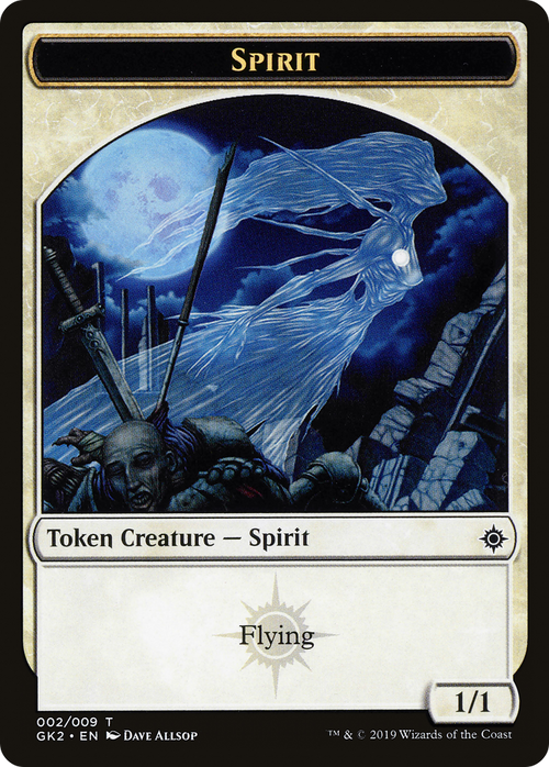 Spirit (002) // Spirit (010) Token (GK2-) - RNA Guild Kit Tokens