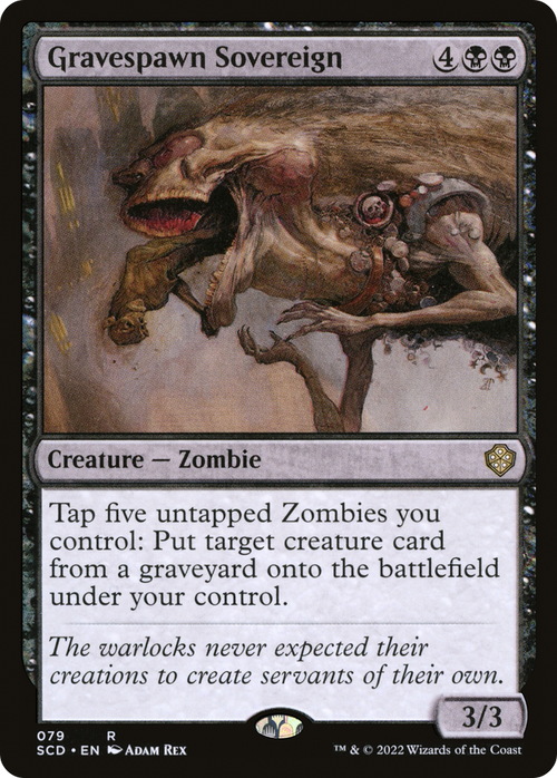 Gravespawn Sovereign (SCD-079) - Starter Commander Decks