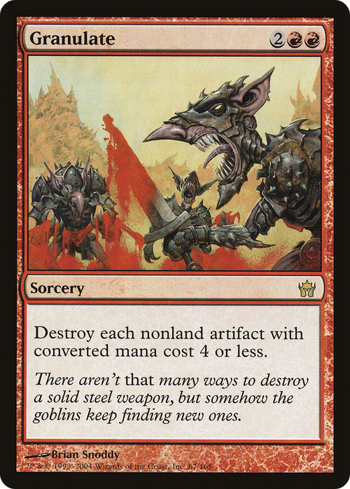 Granulate (5DN-067) - Fifth Dawn Foil
