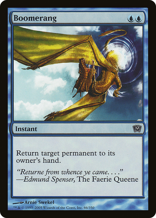 Boomerang (9ED-066) - 9th Edition Foil