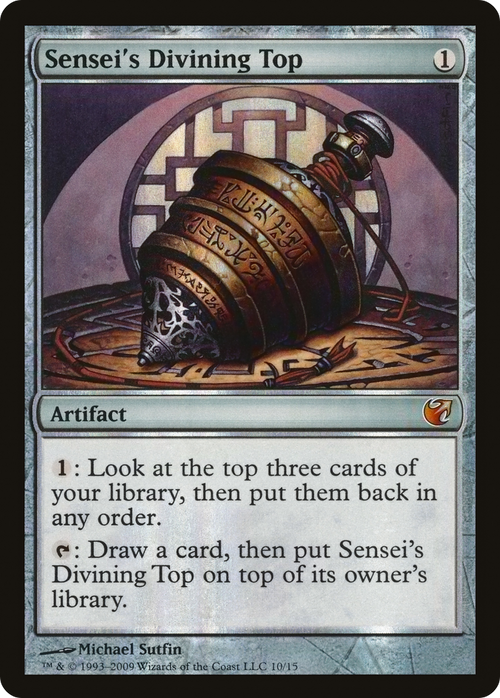Sensei's Divining Top (V09-) - From the Vault: Exiled Foil
