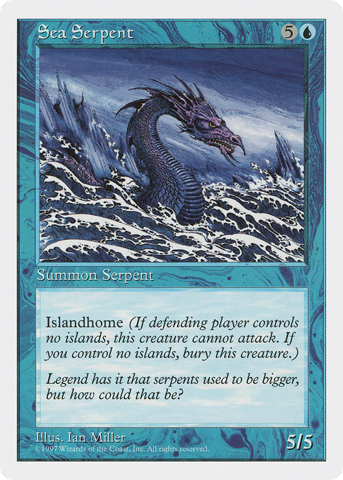 Sea Serpent (5ED-) - Fifth Edition