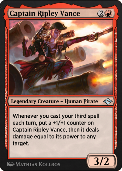 Captain Ripley Vance (J21-427) - Jumpstart: Historic Horizons