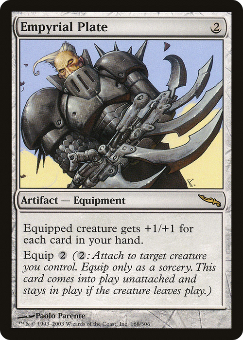 Empyrial Plate (MRD-168) - Mirrodin