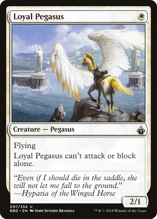 Loyal Pegasus (BBD-097) - Battlebond