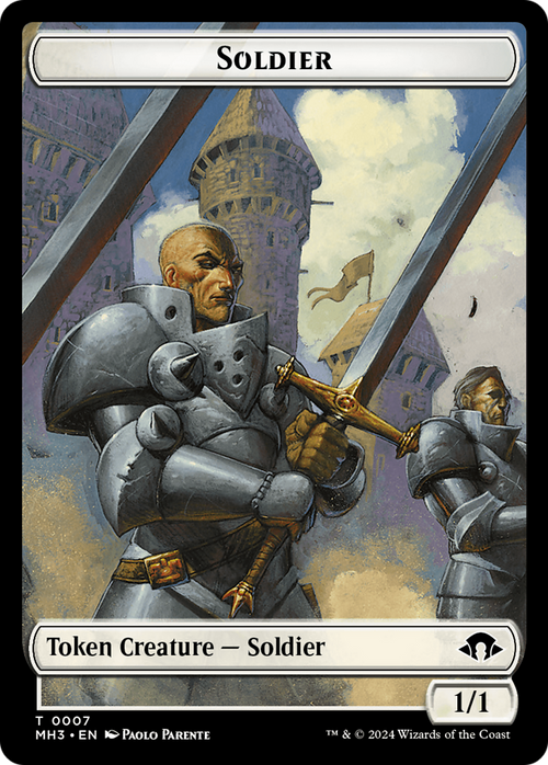 Soldier (TMH3-007) - Modern Horizons 3 Tokens Foil