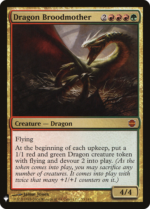 Dragon Broodmother (LIST-053) - The List