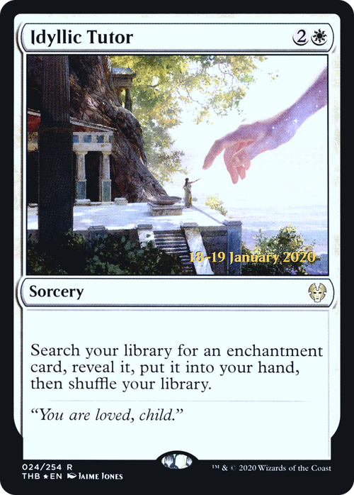 Idyllic Tutor (PRE-24S) - Theros Beyond Death Promos Foil