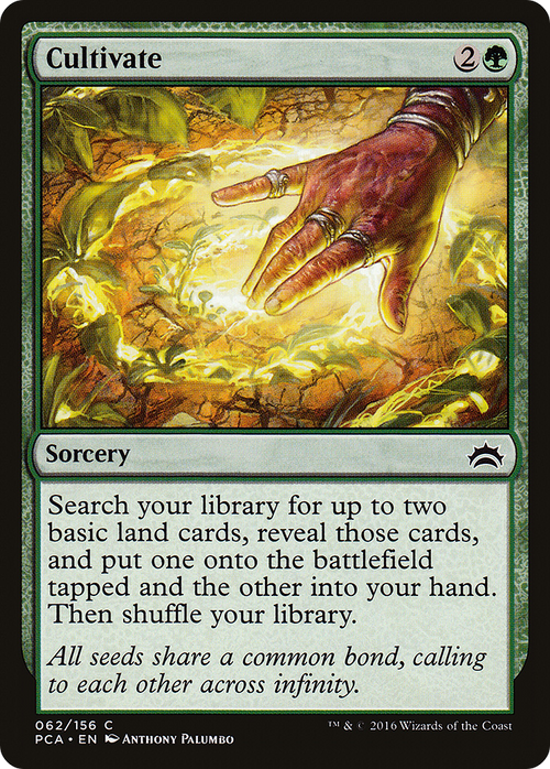 Cultivate (PCA-062) - Planechase Anthology