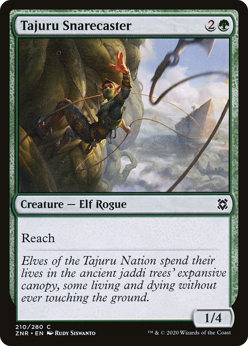 Tajuru Snarecaster (ZNR-210) - Zendikar Rising